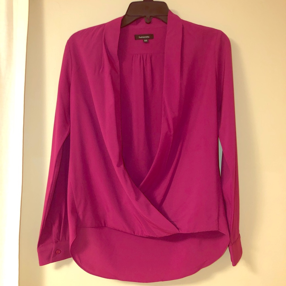 Fashionista Deep Pink Blouse